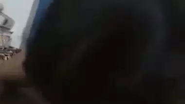 Woman gives a deep Punjabi blowjob to her lover