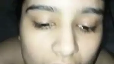 Super Cute Desi Girl Blowjob