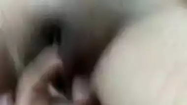 Horny Desi man enjoys and XXX records his wife's pussy fingering