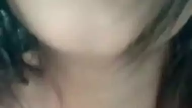 Beautiful girl show boob