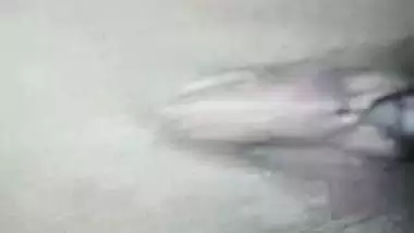 Desi XXX chick showing her boobs and shaved pussy on selfie cam