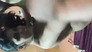 Hot desi beauty riding dick with BF XXX video