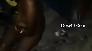 Today Exclusive- Telugu Randi Nude Video Record By Village Guys