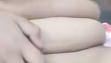 Young 18 yr old girl records her desi teen sex video