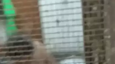 Huge boobs MILF naked in the bathroom viral MMS