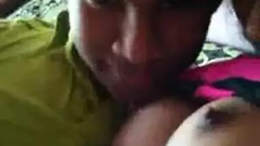 Fresh Indian teen boobs squeezed pumped and sucked