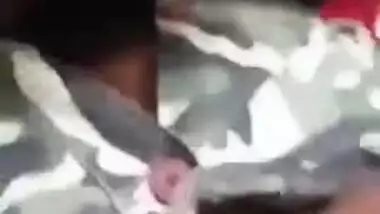 Tribal village gal with big tits fucks Desi dude in outdoor XXX porn