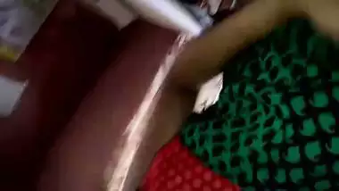 Rangpur college girl playing with boobs and pussy