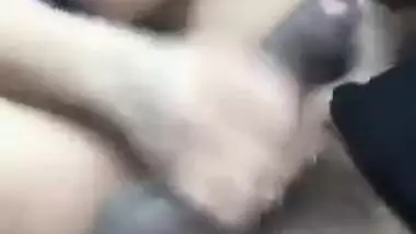 Desi blow in car