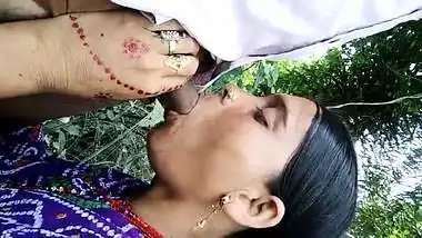 Real dehati wife sucking penis like pop outdoor