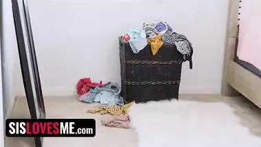 Latina Step Sister Gina Valentina Gives Horny Step Bro A Sloppy Blowjob Full Movie - SisLovesMe