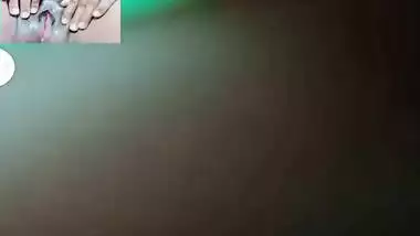 Today Exclusive- Horny Boudi Showing Her Boobs And Pussy On Video Call Part 1