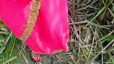 Today Exclusive- Horny Desi Wife Handjob And Hard Fucked By Hubby Outdoor