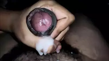 Wife handjob for boyfriend