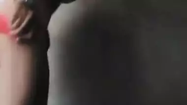 Super cute virgin girl nude selfie for lover sexy boobs and little shaved pussy