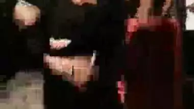 Desi girl topless dance show