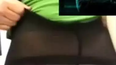 Today Exclusive- Super Hot Look Desi Girl Showing Her Boobs On Video Call