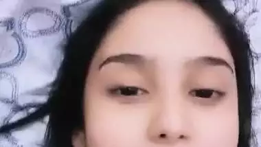 Cute sexy college girl showing her nude body