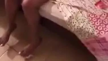 Booby sexy nude girl with her lover MMS video