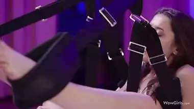 WOWGIRLS Nancy A, Sybil and Kate Rich getting each other's pussy licked right after waking up