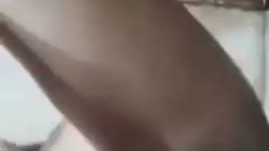 Bengali Desi XXX girl shaving her hairy pussy on cam for boyfriend