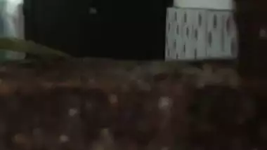 Tanker MILF bathing caught by horny neighbor