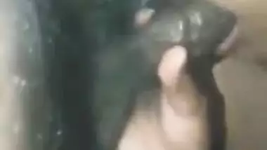 Pretty desi XXX wife sucks her husband’s black cock MMS