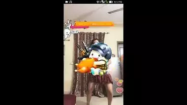 Suma Schoolgirl ,Mini Skirt and See through Top dance, Bra slip and Navel show