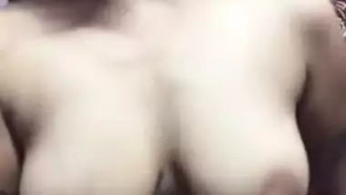 Slinky young Desi woman takes sex bra down and flaunts her XXX boobs