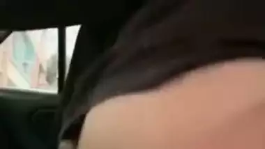 Horny Desi XXX girl riding fat cock inside her boyfriend’s car MMS